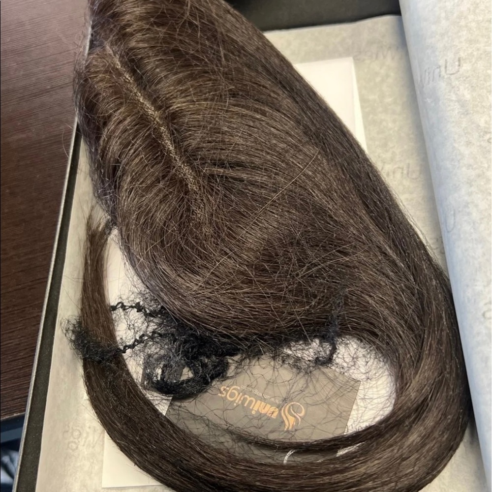 NWT UniWigs Human Hair Topper